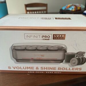 INFINITIPRO by Conair Luxe Series Hair Rollers - Silver
